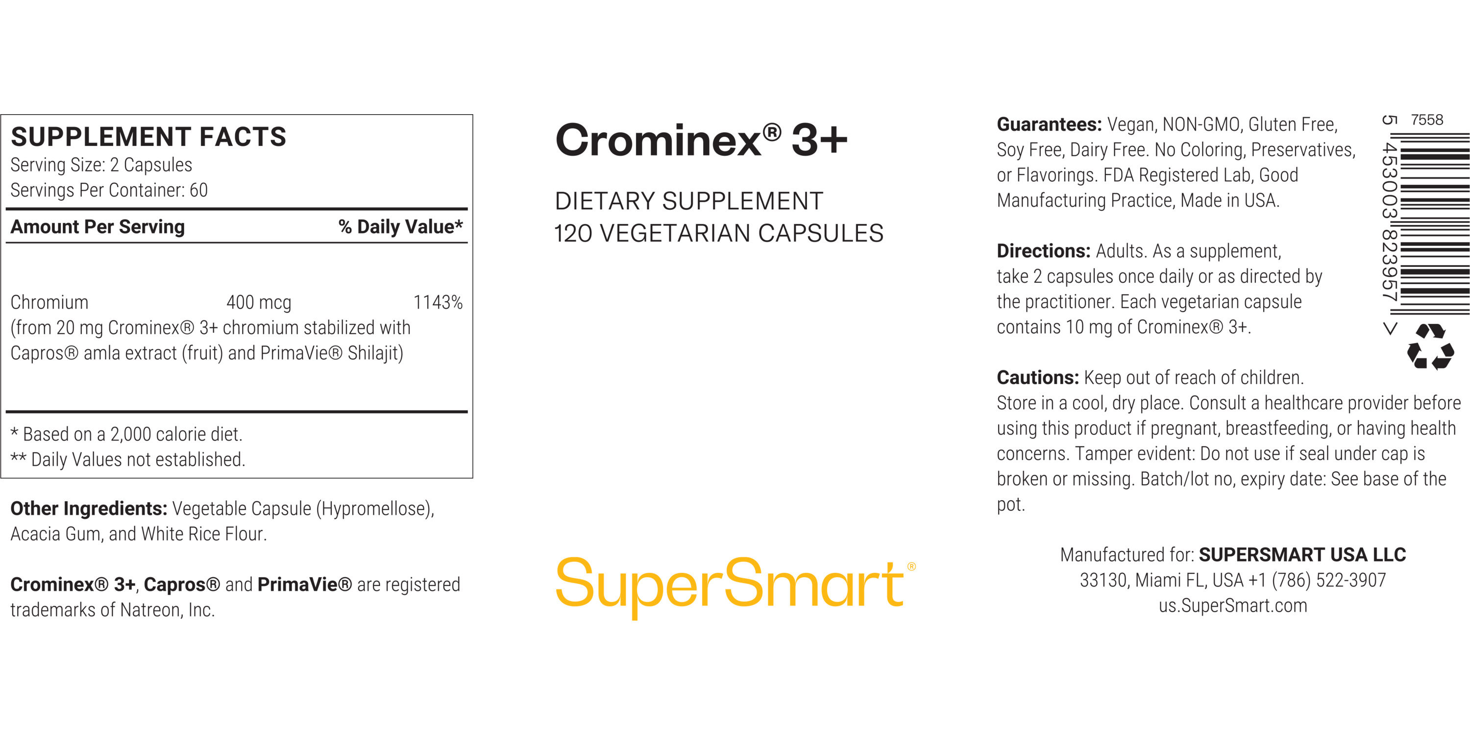 Crominex&reg; 3+