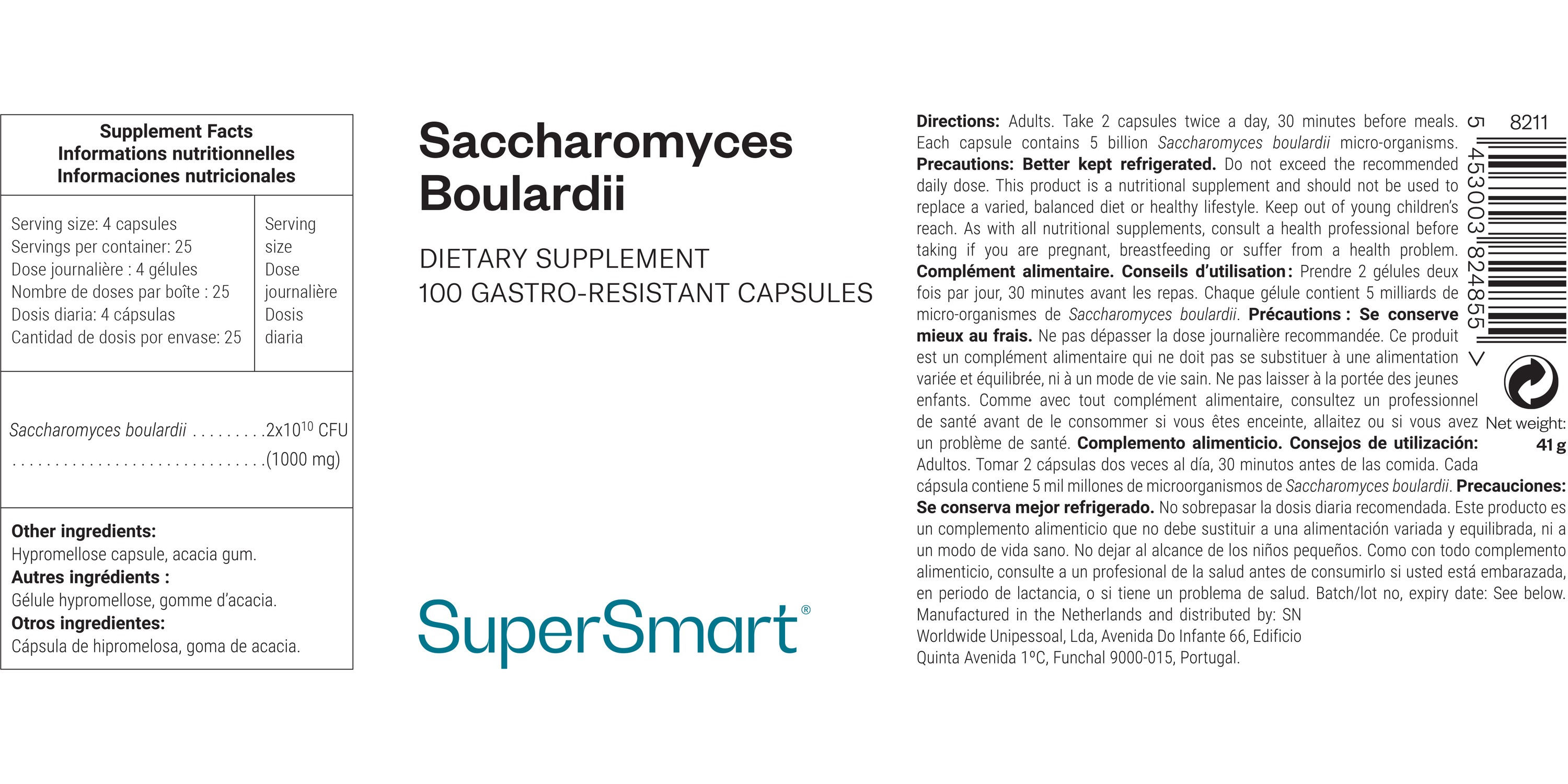 Saccharomyces boulardii 