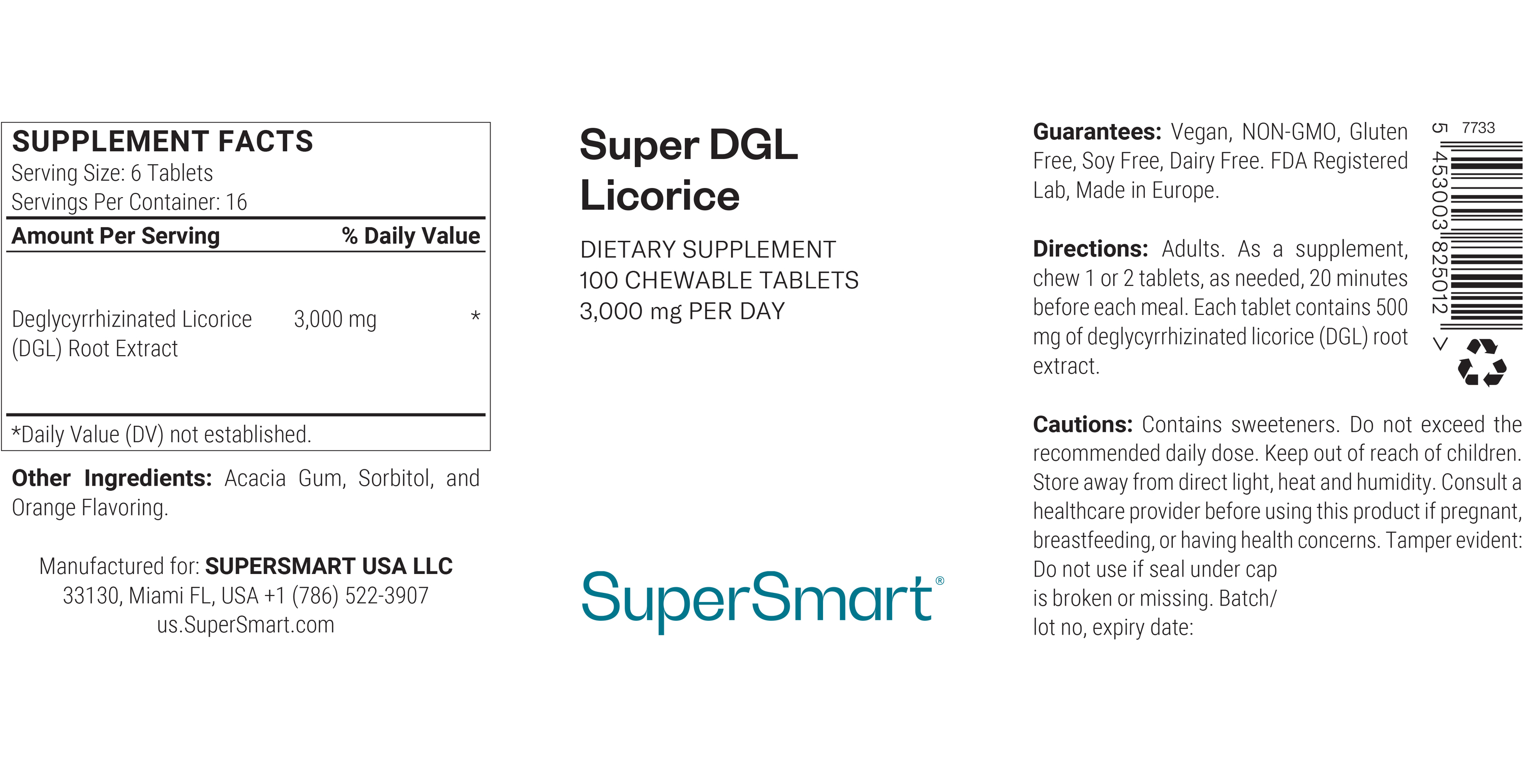 Super DGL Licorice