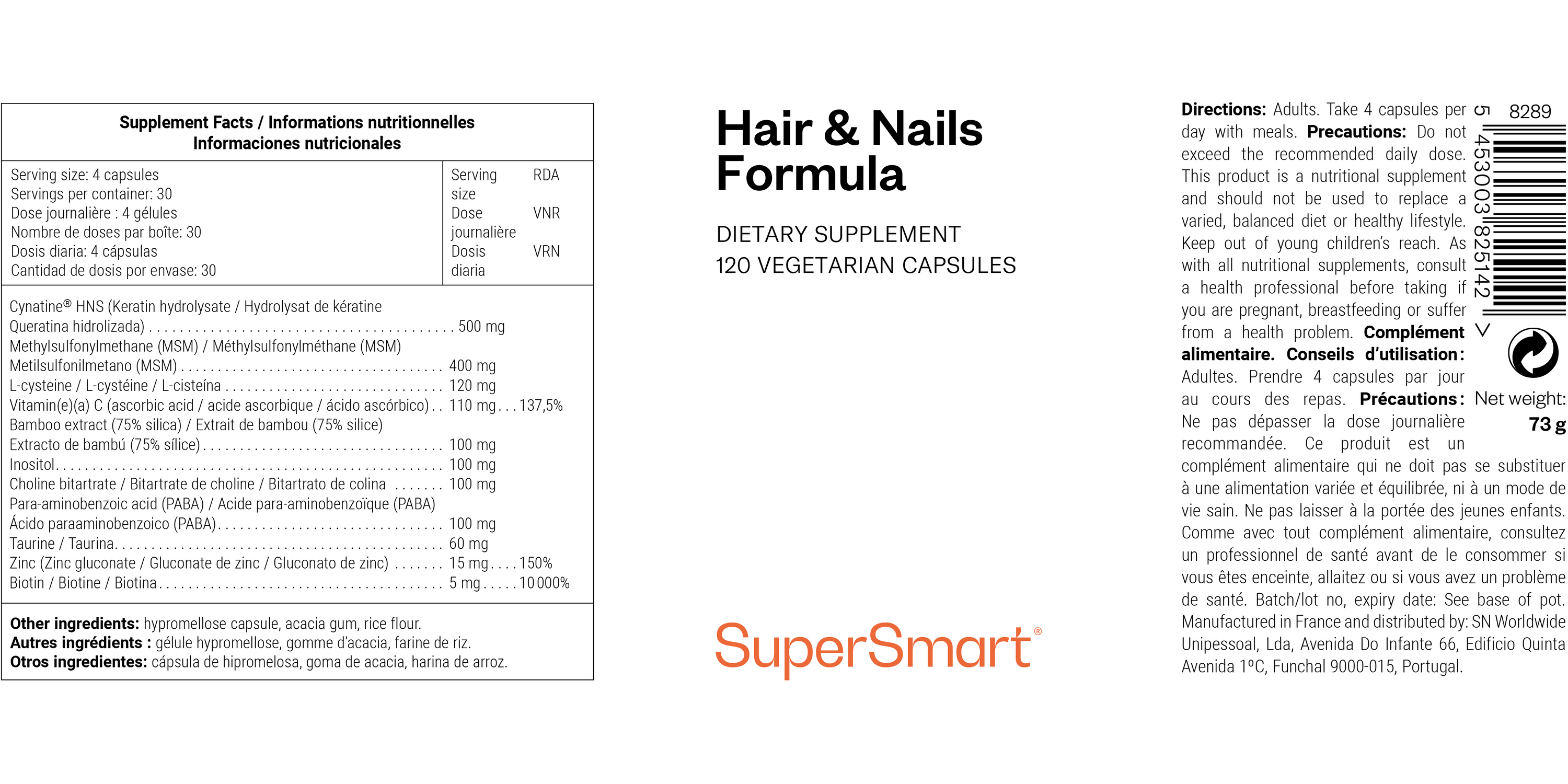 Hair & Nails Formula