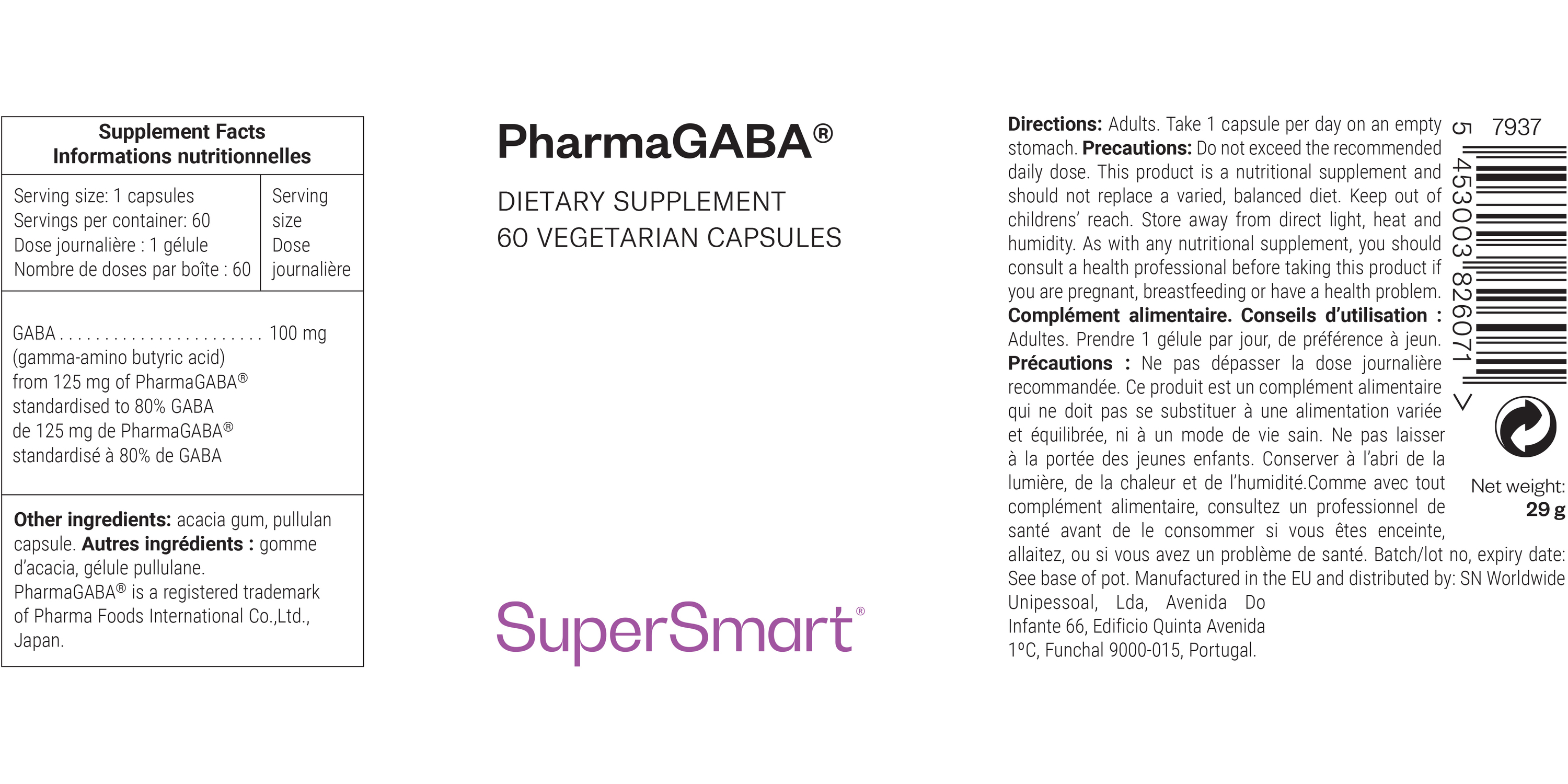 PharmaGABA&reg; 