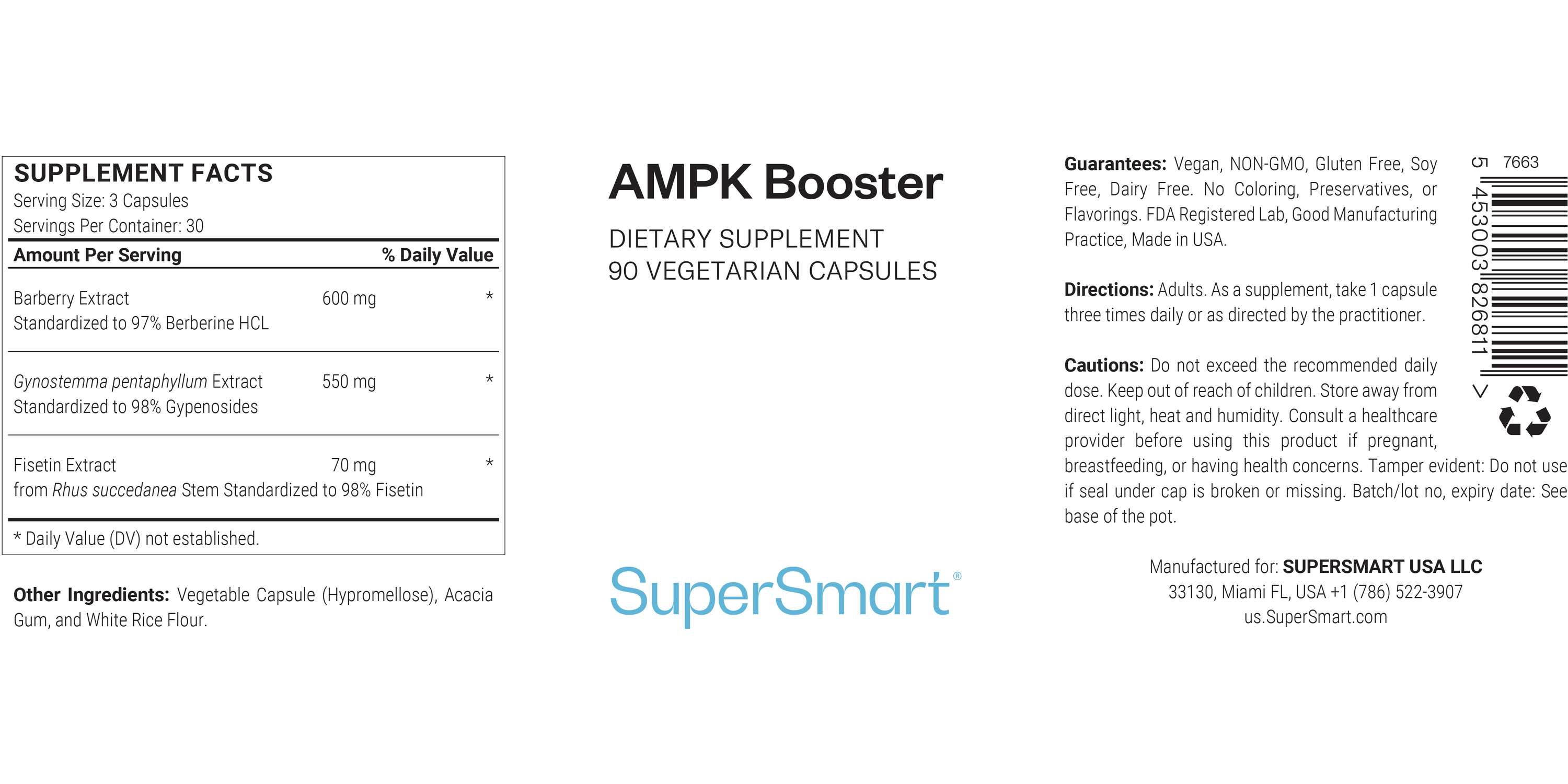 Complément AMPK Booster