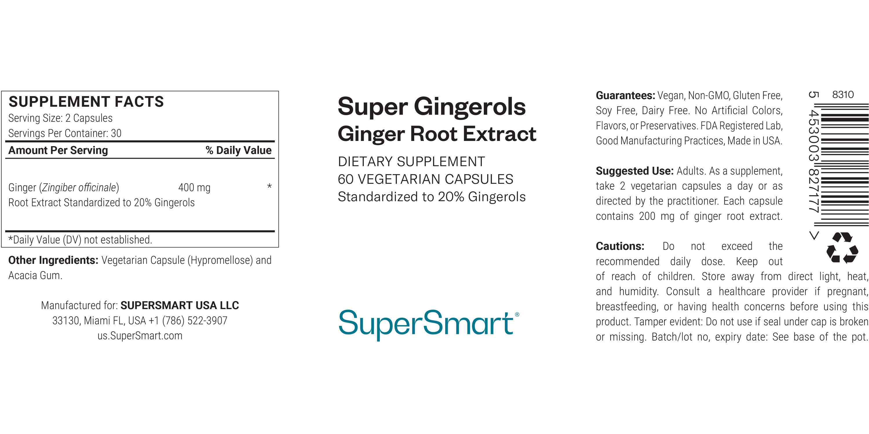 Complément Super Gingerols