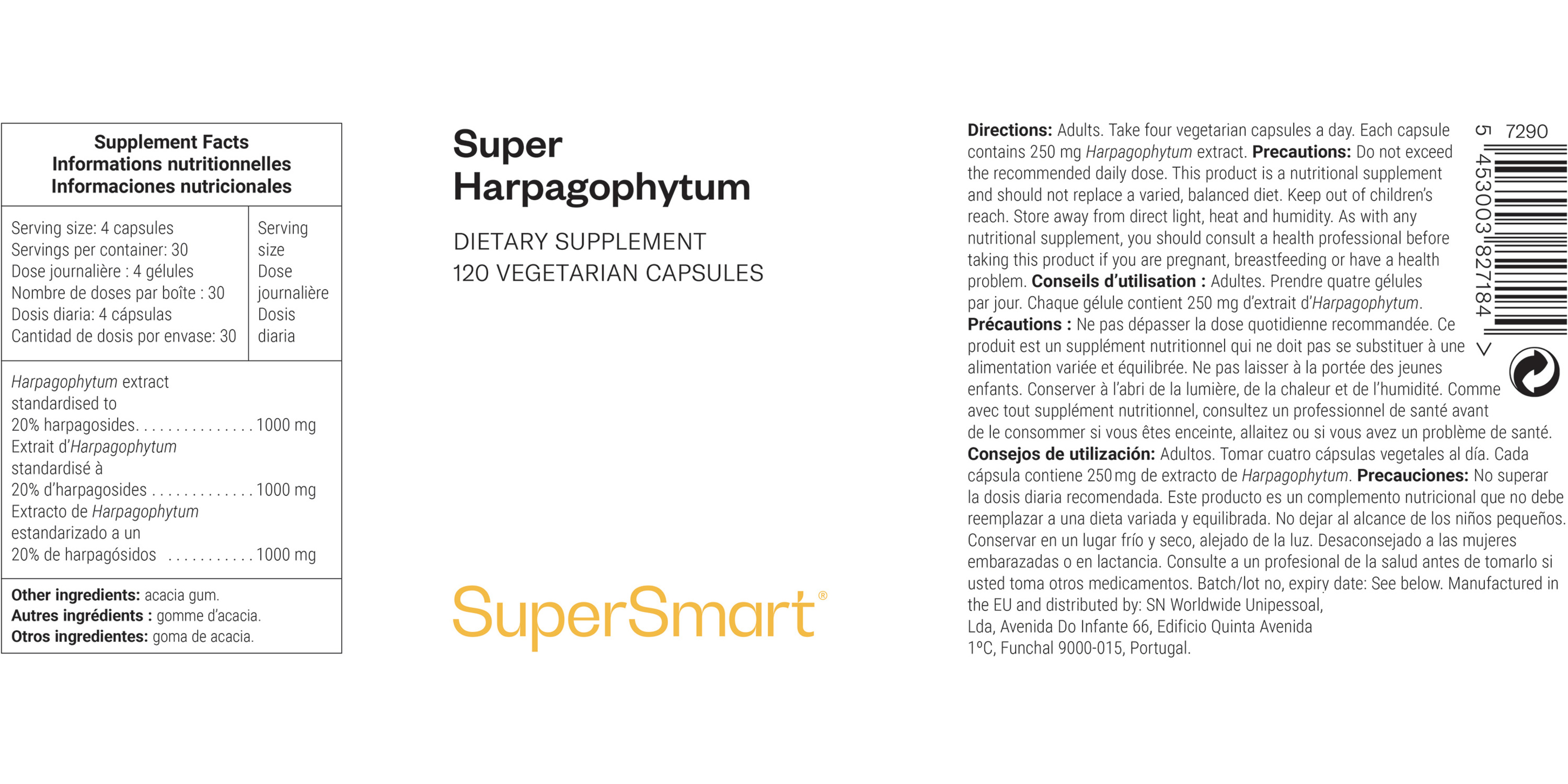 Complément Super Harpagophytum