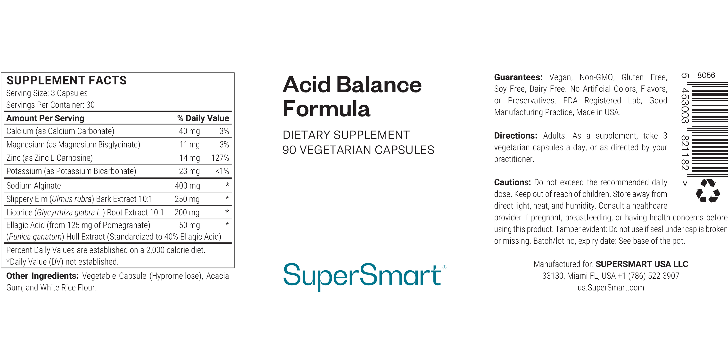 Complément Acid Balance Formula