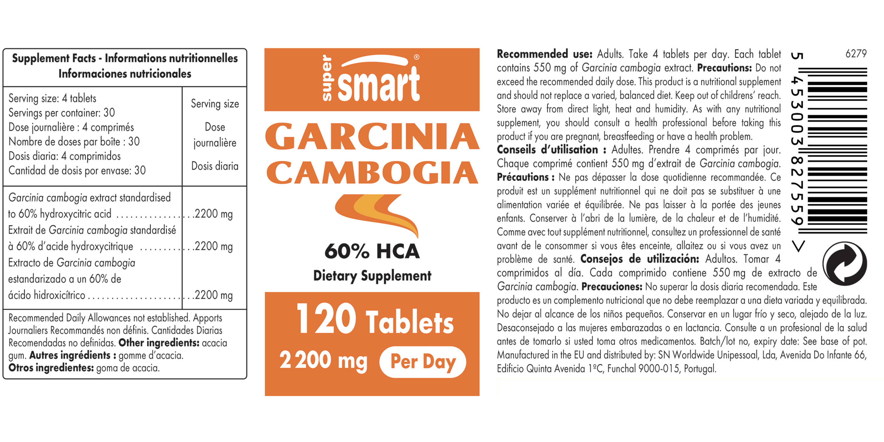 Complément Garcinia Cambogia