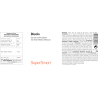 Pot de complément alimentaire de biotine ou vitamine B8