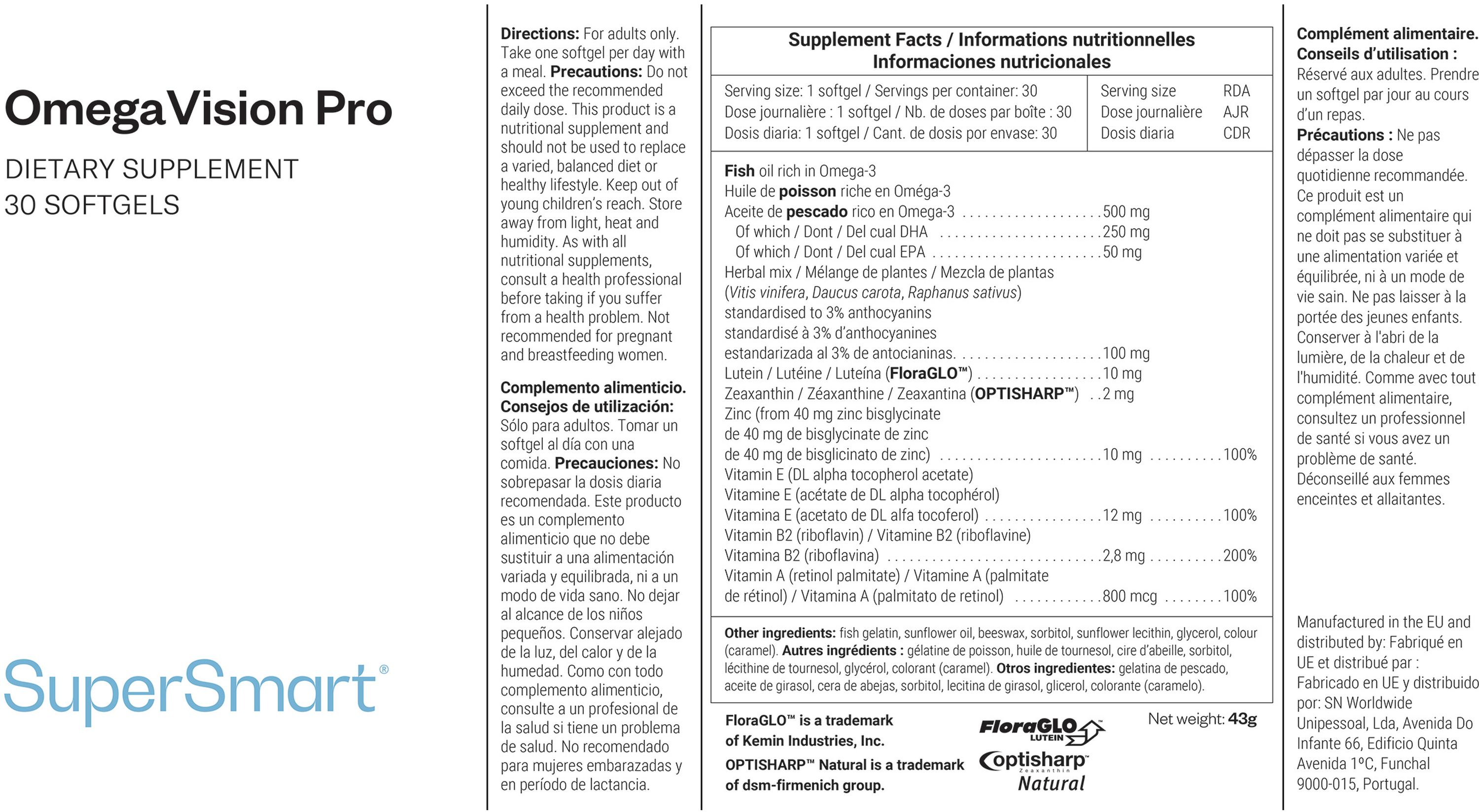 Complément OmegaVision Pro