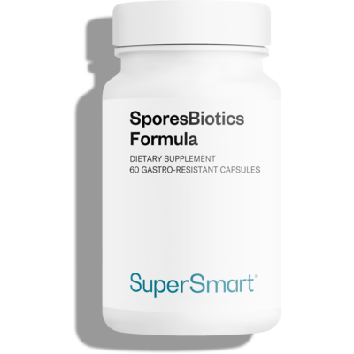 Probiotique à spores de Bacillus clausii, subtilis et coagulans