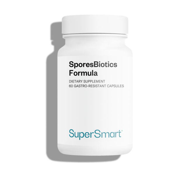 Probiotique à spores de Bacillus clausii, subtilis et coagulans