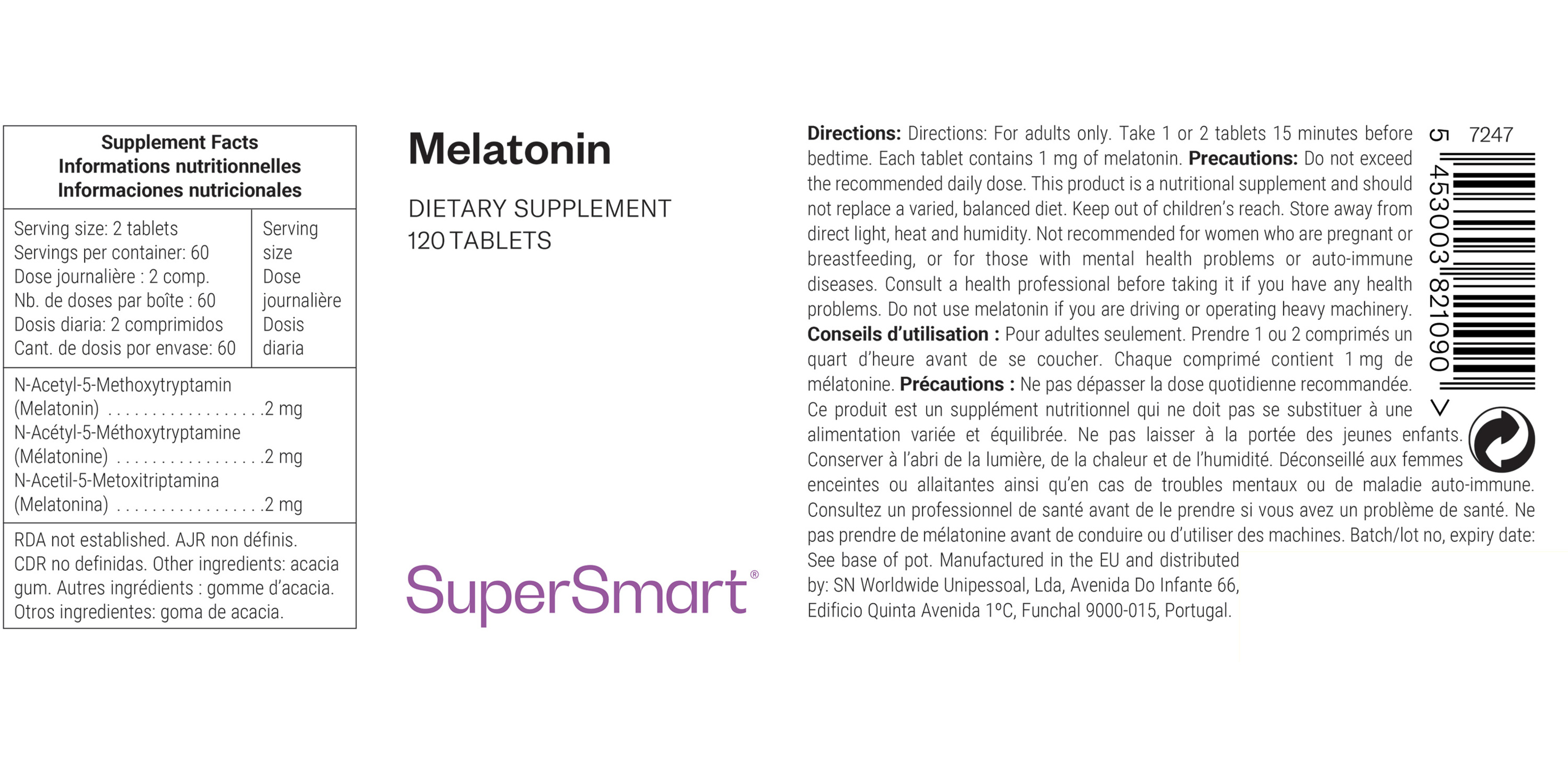 Melatonin 1 mg